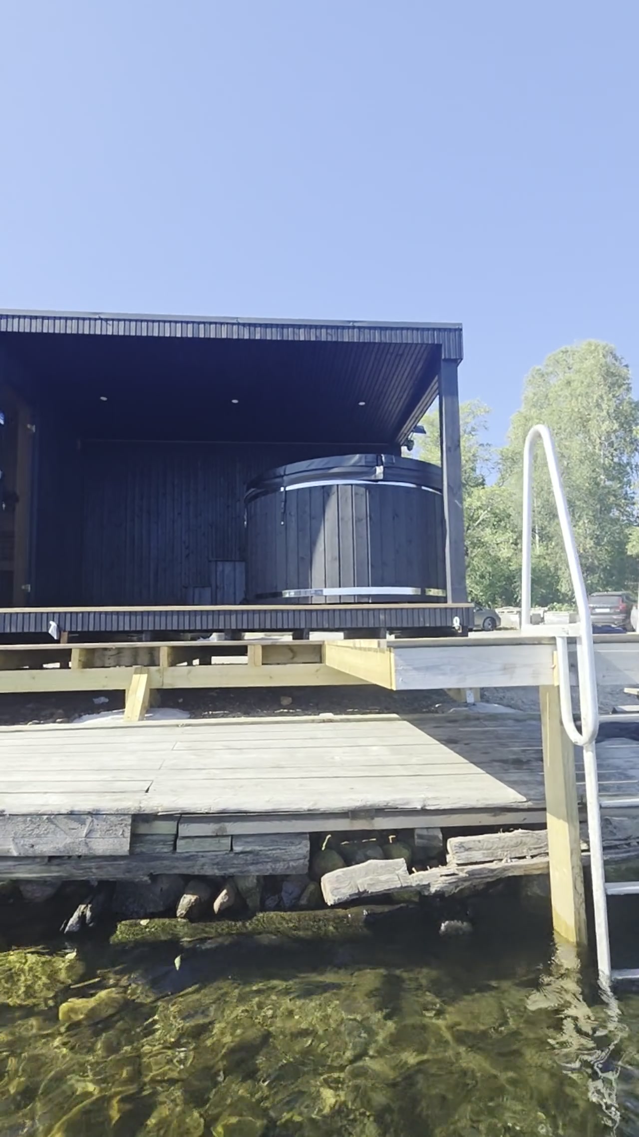 Privat vedfyrt badstue i Lillesand hos GodKog