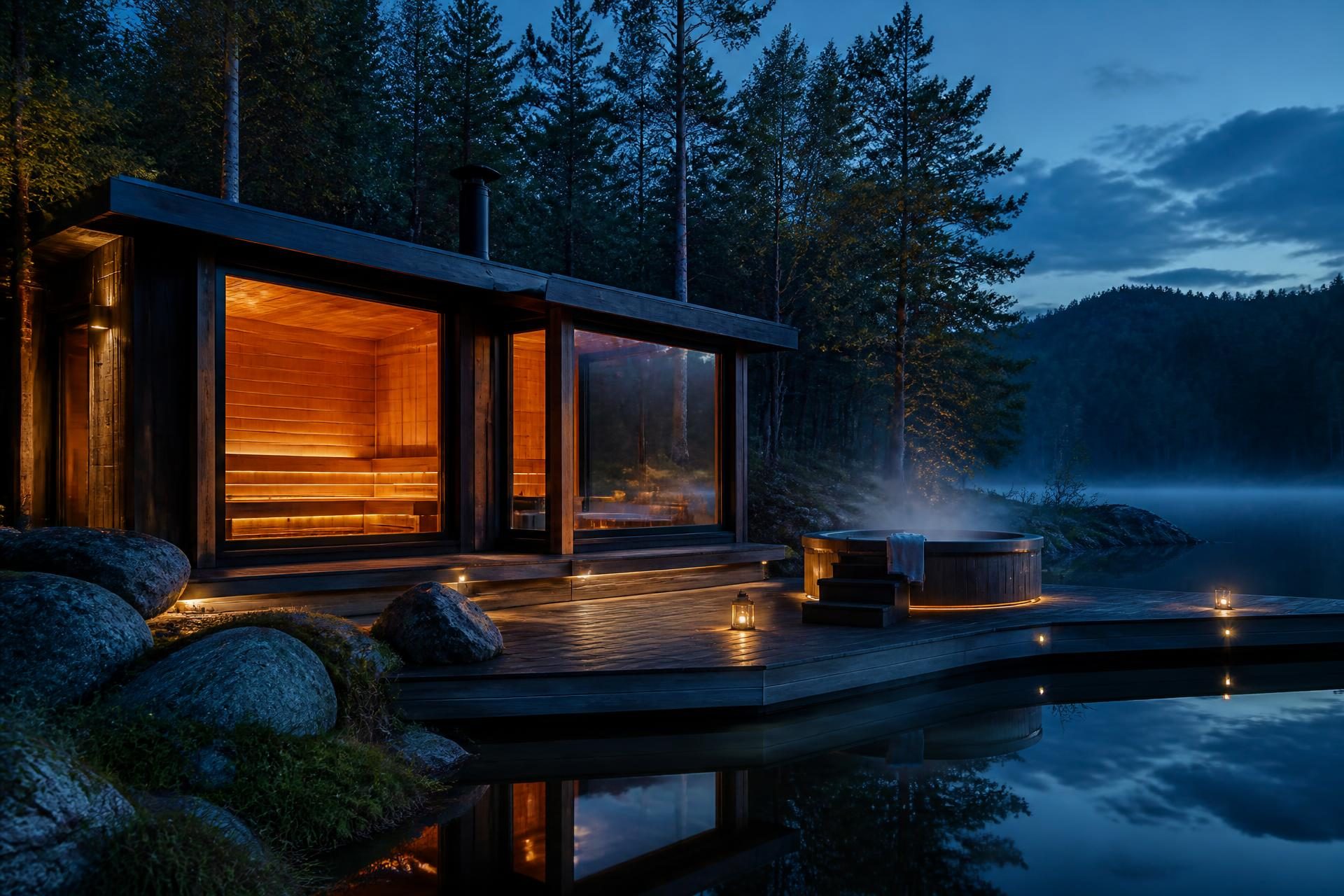 Jacuzzi i Vennesla hos GodKog